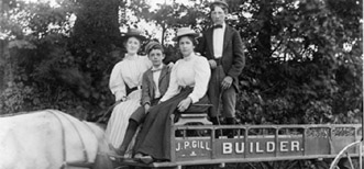 John P. Gill Builder's wagon :: Click to see a larger version